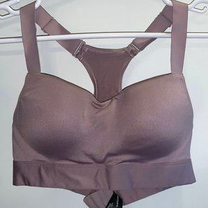 VS PINK High Impact Sport Bra, Small, Dusty Purple